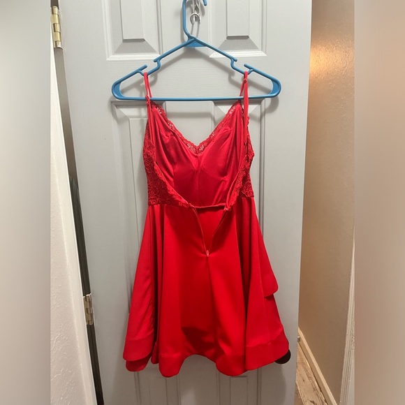 MACYS extra small red dress - Picture 2 of 3